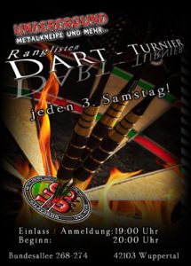 E-Darts-Turnier @ UNDERGROUND Kneipe