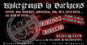 Underground in Darkness @ #Eventfloor