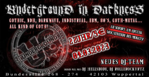 Underground in Darkness @ #EVENTFLOOR